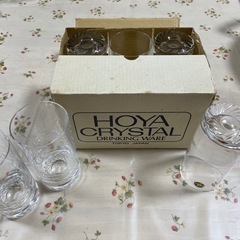 生活雑貨 食器 保谷クリスタル かざぐるまタンブラー 6個セット