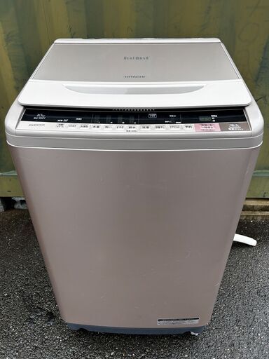 ☆至急引取り希望！最終値下げ！HITACHI　日立　全自動電気洗濯機　ビートウォッシュ　10kg　BW-10WV　大容量洗濯に！（現状渡し）☆