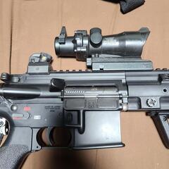 東京マルイ　次世代電動ガン　HK416D カスタム付属品多数の画像