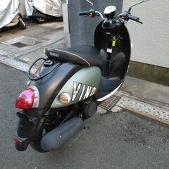 【洒落番長】ヤマハ vino-DX(SA54J)4ST-FI車 2017年式! お洒落!距離浅!の画像