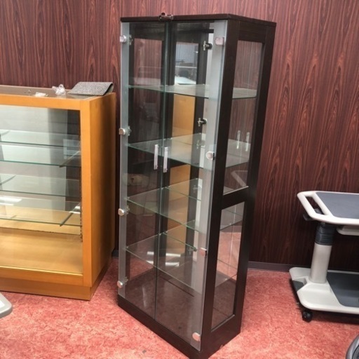 G112000 コレクションケース　ガラス製　鍵付き