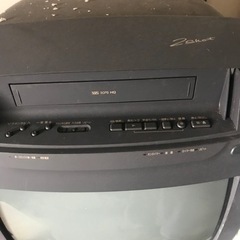 昭和レトロ アナログテレビ ブラウン管テレビの画像