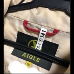 クリーニング済み AIGLE 130cmコート　の画像