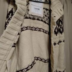 アバクロンビー　カウチンセーター　Ｌサイズの画像