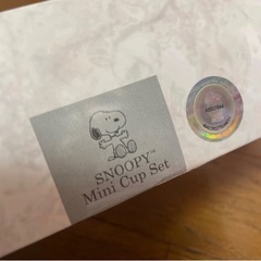 SALE！【新品•未使用】スヌーピーminiカップセット♫ショットグラス3個セットの画像