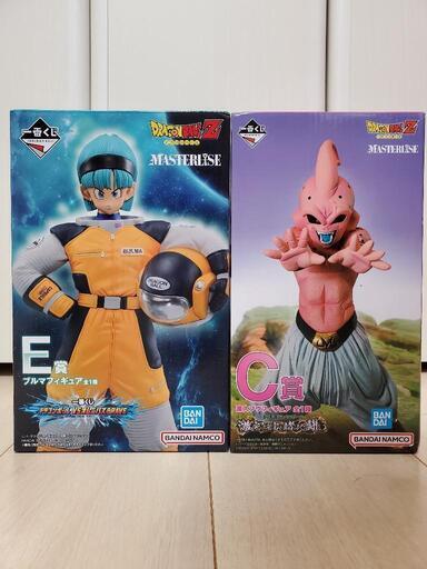 ドラゴンボール一番くじブルマ､魔人ブウフィギュア