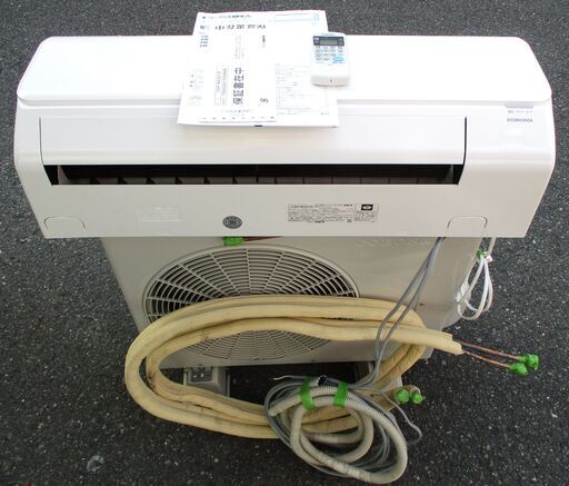 ☆コロナ CORONA CSH-N2221R 冷暖房 ルームエアコン◆2022年製・ワイドでなめらかな快適気流