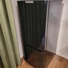 無料 三菱冷蔵庫 146L MR-P15X-B