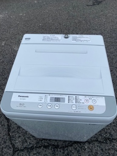 ?‍♀️☘️大阪市から阪南市まで配達設置無料?‍♀️美品パナソニック洗濯機5キロ?保証有り