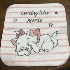 〈未使用〉マリーちゃん/タオルハンカチ