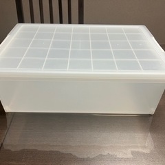 【無印良品】衣装ケース　収納ボックス　PPキャリーボックス ロッ...