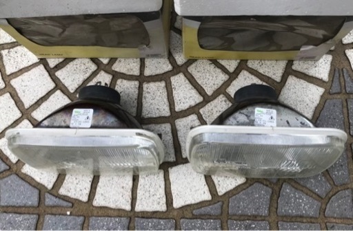 【お買い上げありがとう御座いました】☆シビエ角2灯ヘッドライト
