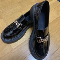 ローファー チェーン装飾 26cm