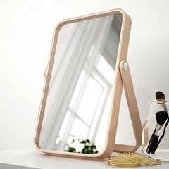 【美品】IKEA 壁掛け　テーブルミラー