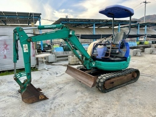 コマツ KOMATSU PC20MR-1, 3473時間, 倍速 , ゴムカッター.