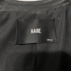 ハレ HARE ラムレザー ライダースジャケットの画像