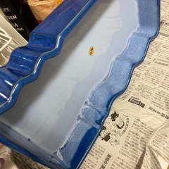 峯月　穴無し　陶器鉢の画像