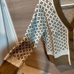 ★【未使用美品】GREEN TEA　カーディガン　かわいい　Mサイズの画像