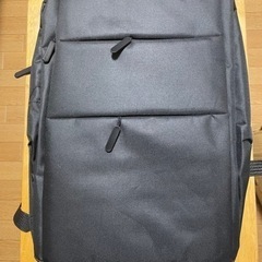 【新品・未使用】 ビジネスバッグ　バックパック黒　USB充電ハブ付 A4サイズノートPC収納の画像