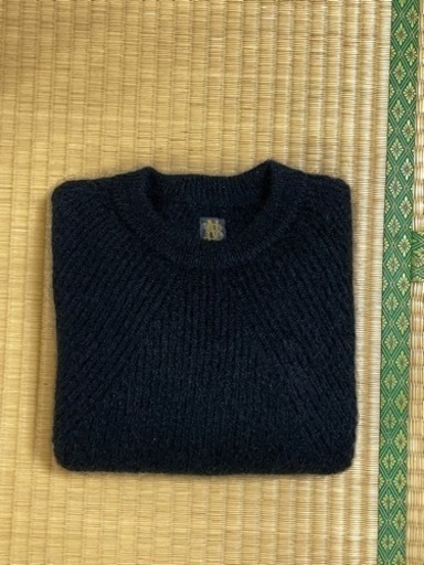 BATONAR  バトナー　モヘヤセーター　黒