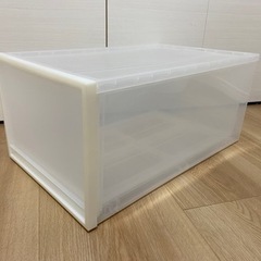 【無印良品】ＰＰ衣装ケース引出式・大|収納ケース