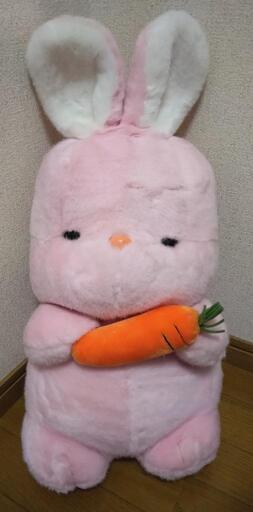 ウサギ　ぬいぐるみ　大