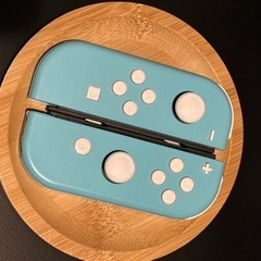 ニンテンドー　スイッチ　ジョイコン　ライトブルー×ホワイト  カスタム