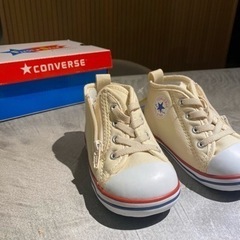 新品未使用 コンバース☆ベビー オール スター（箱有り）