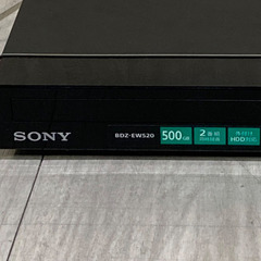 美品】SONY BDZ-EW520 ブルーレイディスク/DVDレコーダー 2016年