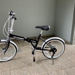 【手渡しのみ】フィールドチャンプ折り畳み自転車20インチの画像