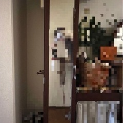 全身鏡付き下駄箱