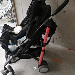 双子用 2人乗り ベビーカーの画像