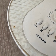 KOIZUMI扇風機　の画像