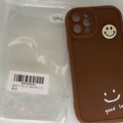 iphone ケース おしゃれ 韓国 (iPhone 12 Pro, ココア)の画像