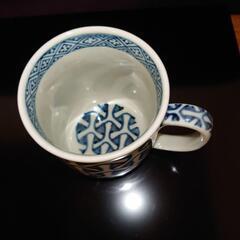 伊万里　福右衛門窯の染付　マグカップの画像