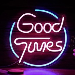 Good Timesネオンサイン 壁用ネオンライト 調光可能 ネ...