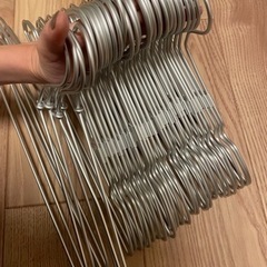 無印良品　アルミ　洗濯用ハンガー
