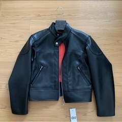 GU シングルライダースブルゾン beautiful people  新品未使用の画像