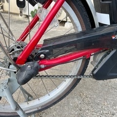 ??バッテリー長持ち???現車確認?ヤマハ YAMAHA PAS SION　電動アシスト自転車 20インチ 赤