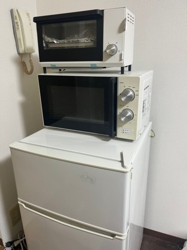 【決まりました】冷蔵庫　レンジ　トースター