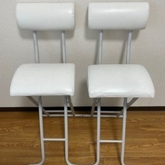 ニトリ/ハイチェア/シャム　定価2490円×2脚の画像