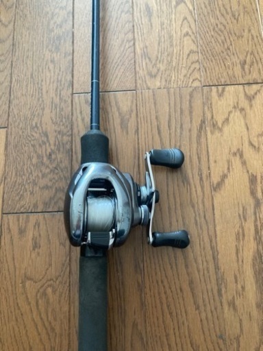 シマノ 15メタニウムdc  BASS RISEロッド