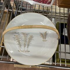リサイクルショップどりーむ天保山店　No10579　フルーツプレート　飾り皿　フルーツ皿　取っ手付き　オシャレ皿の画像