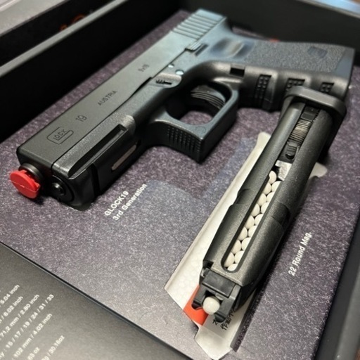 3月末まで最終値下げ＊試打のみ新品GLOCK19 gen3ガスガン
