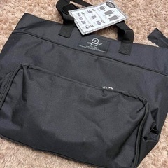 伸びる タイヤ付 トートバッグ お買い物 旅行 キャリーバッグ 25Lの画像