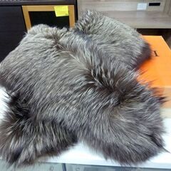 毛皮ショール ストール 24×137cm リアルファー 毛並み柔らか 札幌市 新道東店の画像