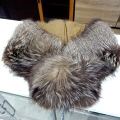 毛皮ショール ストール 24×137cm リアルファー 毛並み柔らか 札幌市 新道東店の画像
