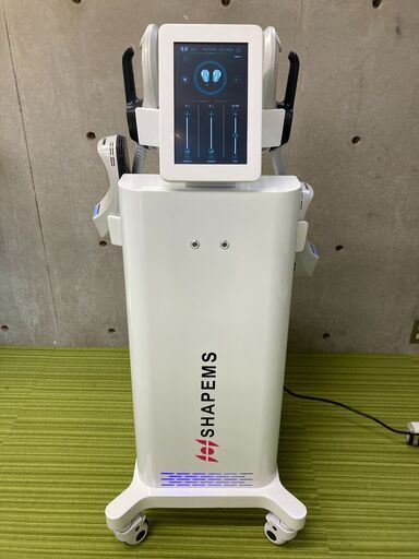 4ハンドル　電磁パルス　痩身マシン　ダイエット　腹筋　HI-EMT　HIFEM