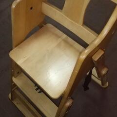 2015年頃新品で購入★木製ベビー&チャイルドチェア(付属テーブ...