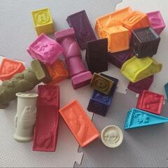 値下がりした！B. toys ソフトブロック 26個セット